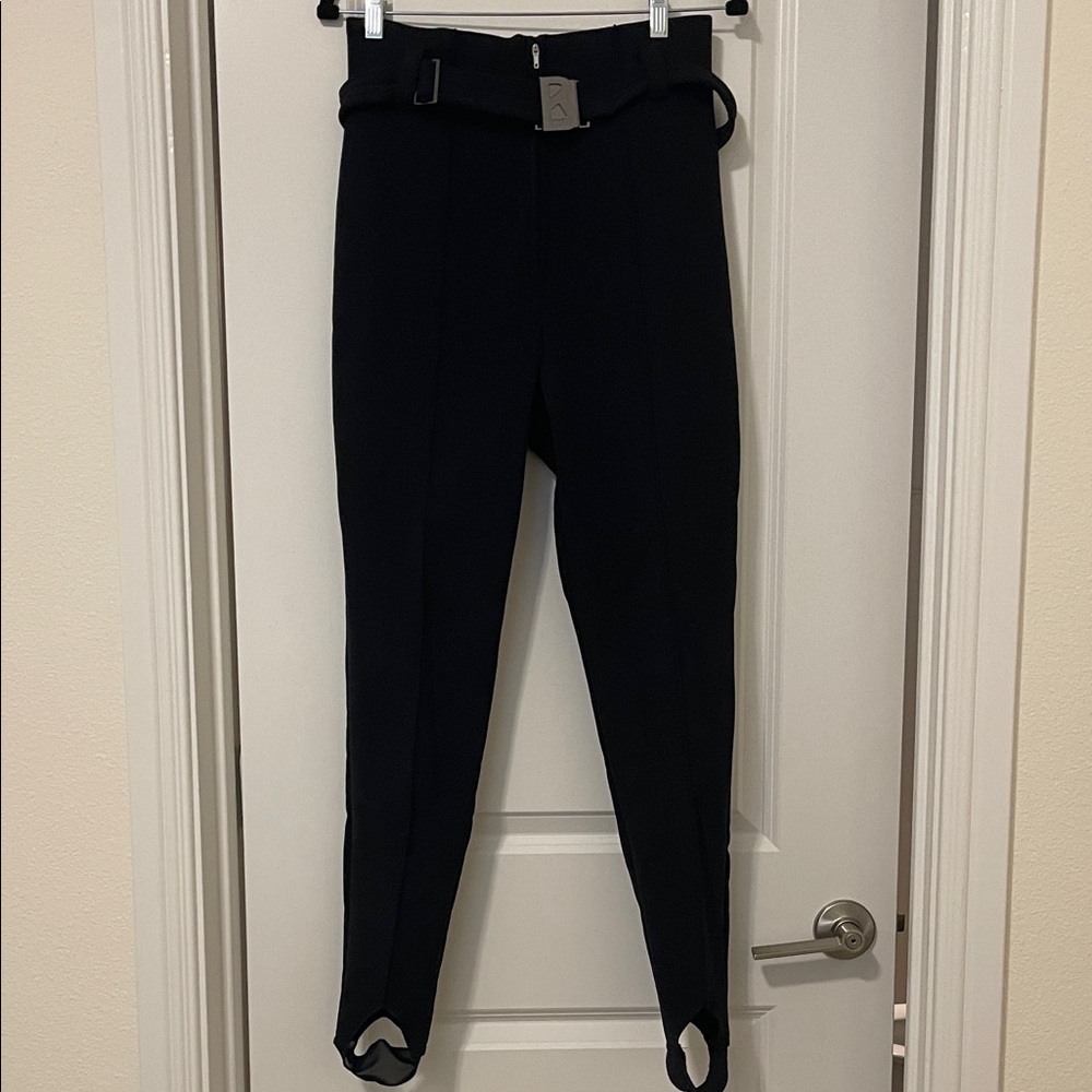 EUC! Bogner Women's High Waisted Black Ski Pants, Size 10/L - Picture 6 of 11